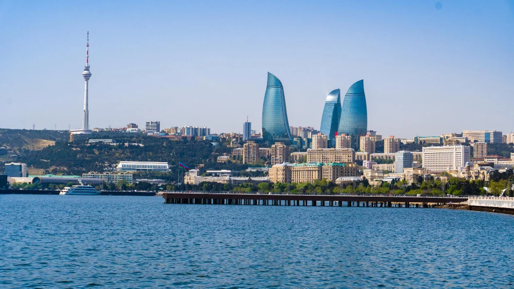Flame Towers Baku Azerbaijan